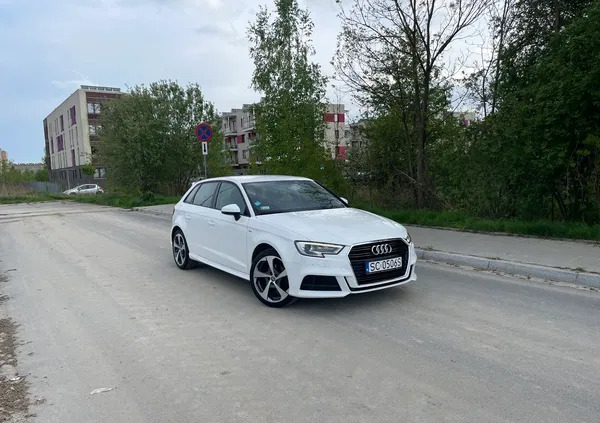 łódzkie Audi A3 cena 77900 przebieg: 53032, rok produkcji 2016 z Kraków